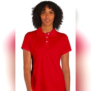 Hanes Sport Cool DRI Women's Performance Polo Shirt - size 2XL, Deep Red